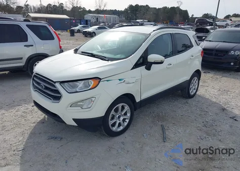 2021 Ford Ecosport Se из США, поврежденный, VIN MAJ3S2GE3MC402111